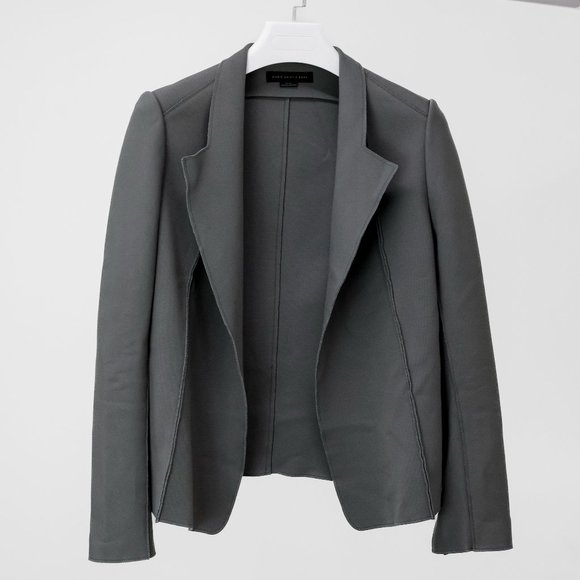 Marie Saint Pierre Saw Seam Scuba Blazer - Picture 2 of 10